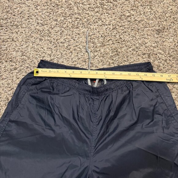 Nike Mens Black Windbreaker Track Pants With Elastic Waist & Zippered Ankles L - Picture 6 of 7